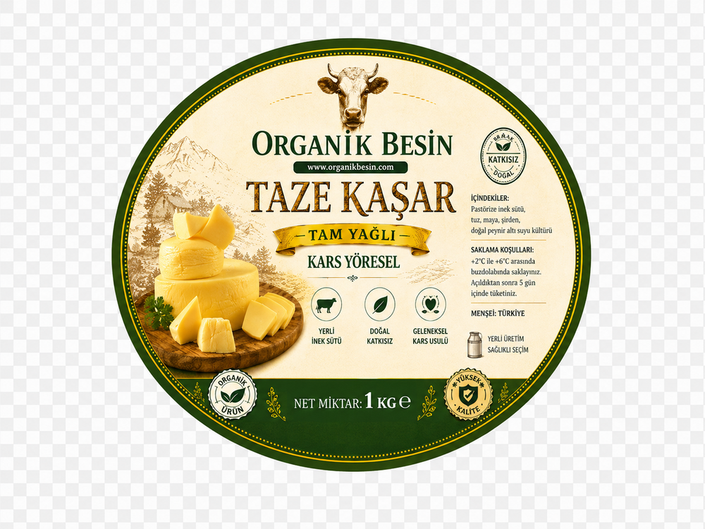 Kars Taze Kaşar Peyniri