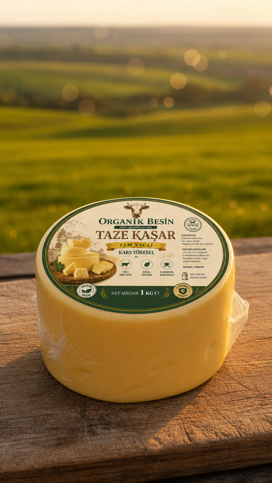 Taze Kaşar Peyniri